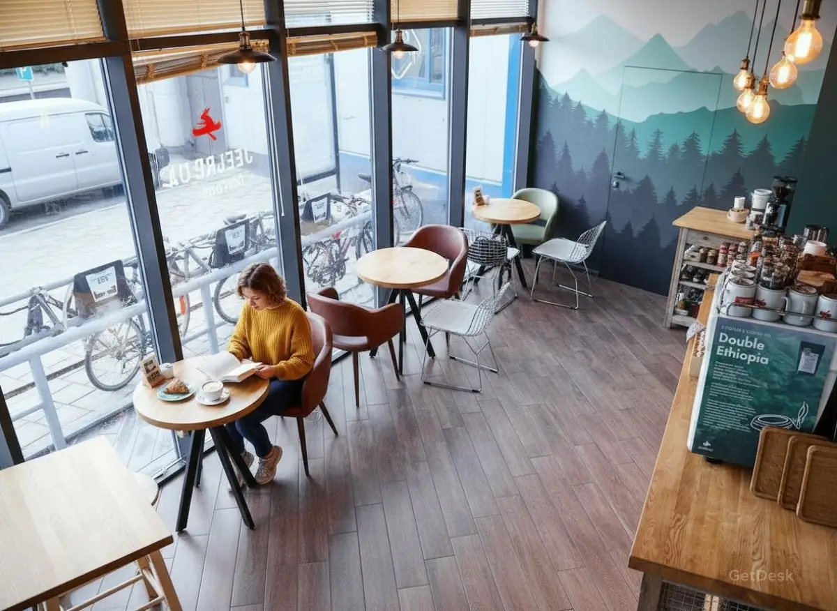 Jeffrey`s coffee, коворкинг-кофейня